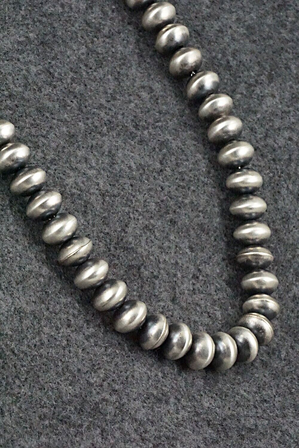 Sterling Silver Navajo Pearl Necklace - Jan Mariano