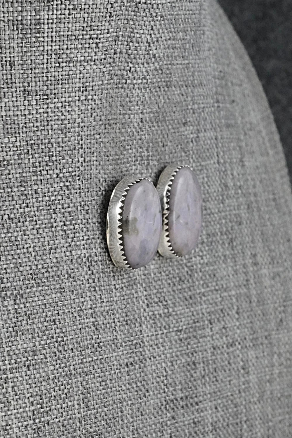 Morado & Sterling Silver Earrings - Murray Hannaweeka