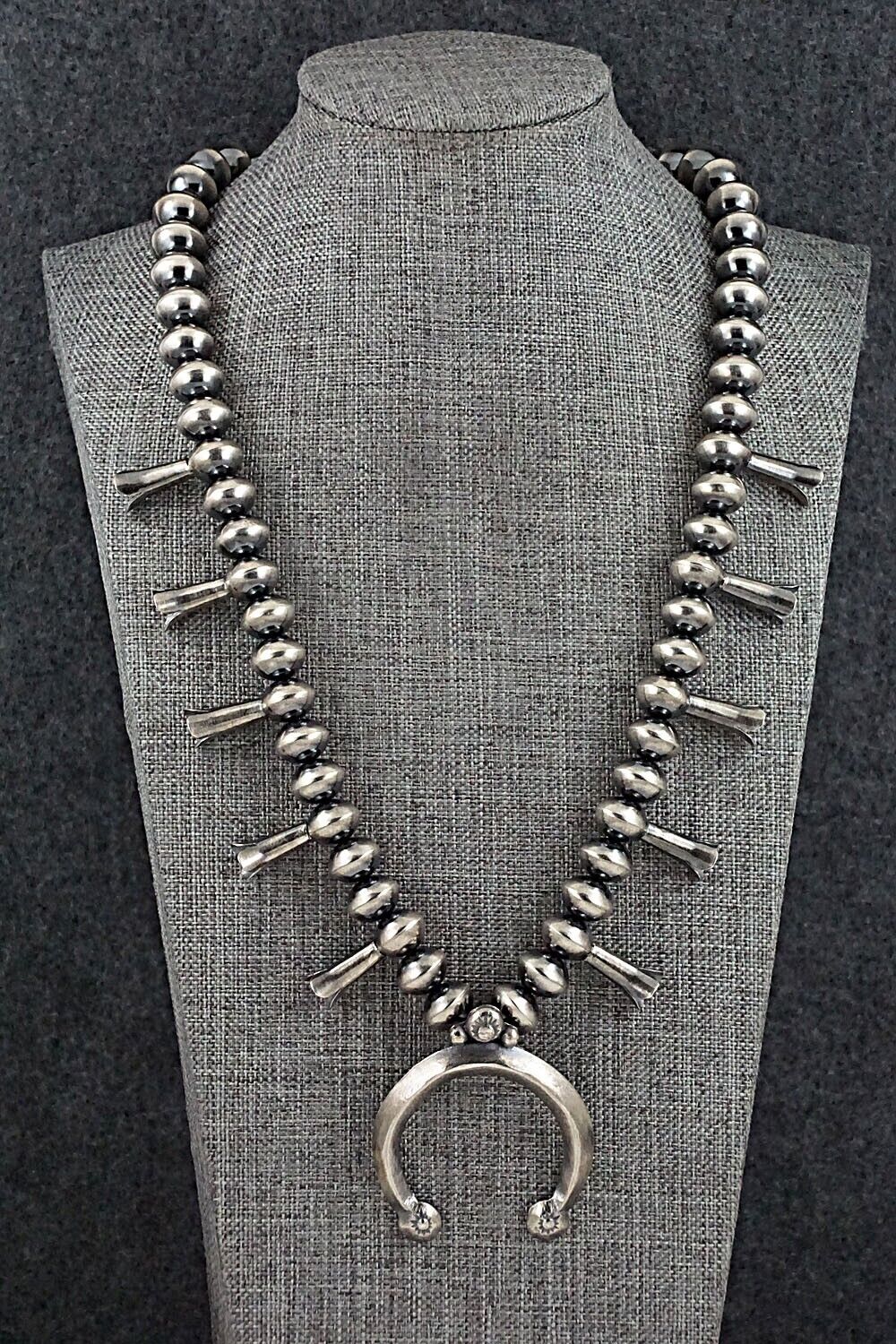 Sterling Silver Squash Blossom Necklace - Presley Haley