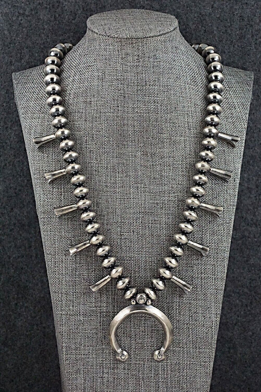 Sterling Silver Squash Blossom Necklace - Presley Haley