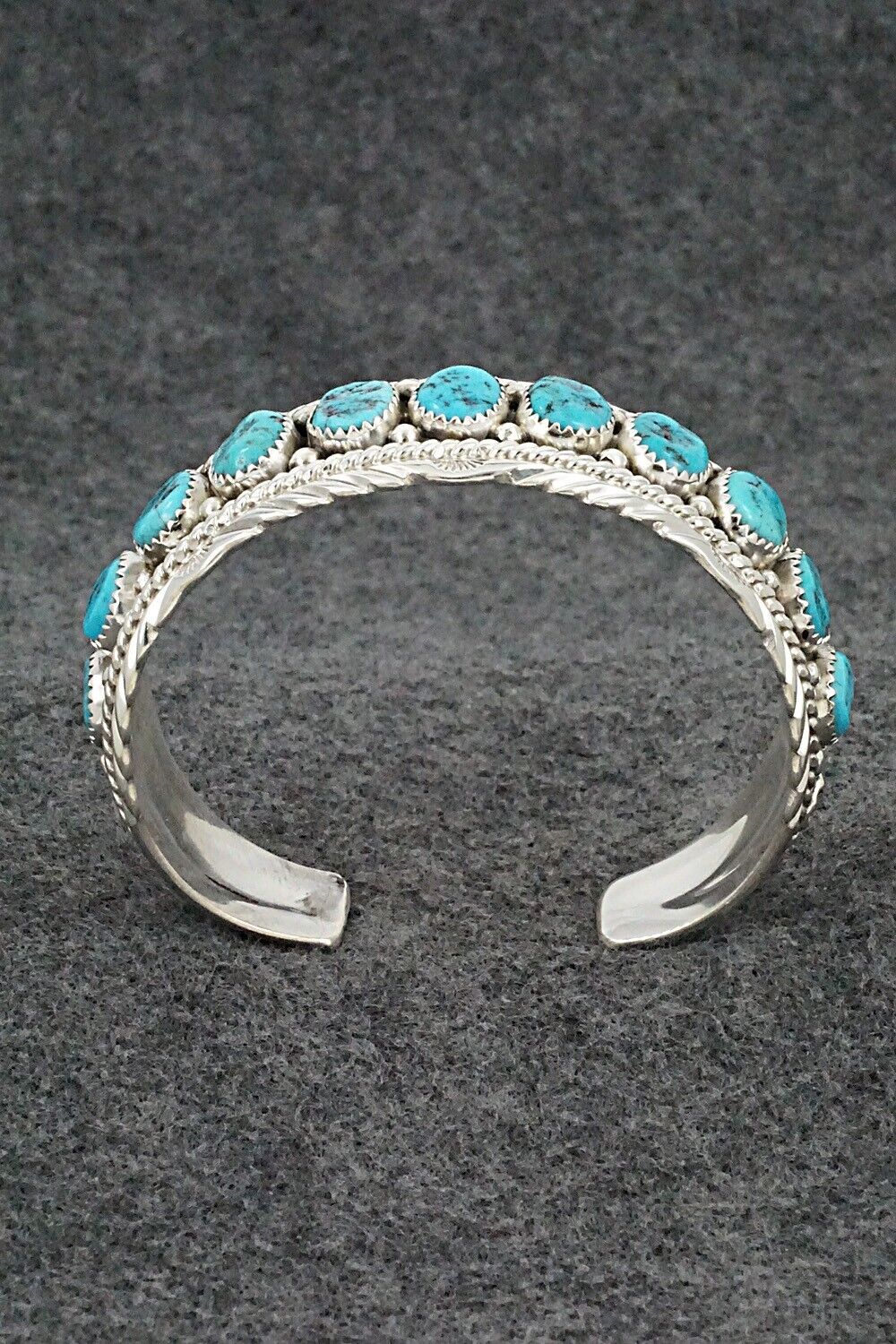 Turquoise & Sterling Silver Bracelet - Martin Muskett