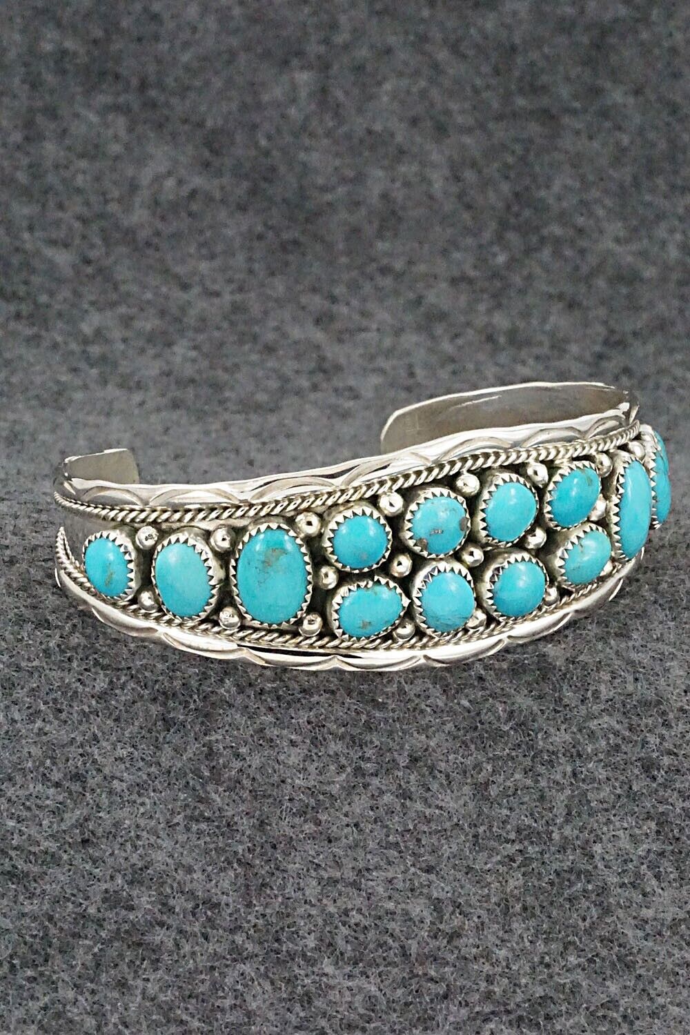 Turquoise & Sterling Silver Bracelet - Anita Whitegoat