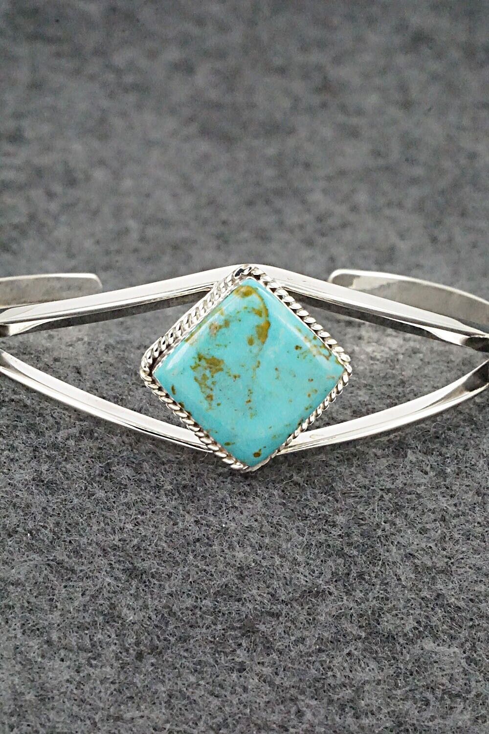 Turquoise & Sterling Silver Bracelet - Charlene Yazzie