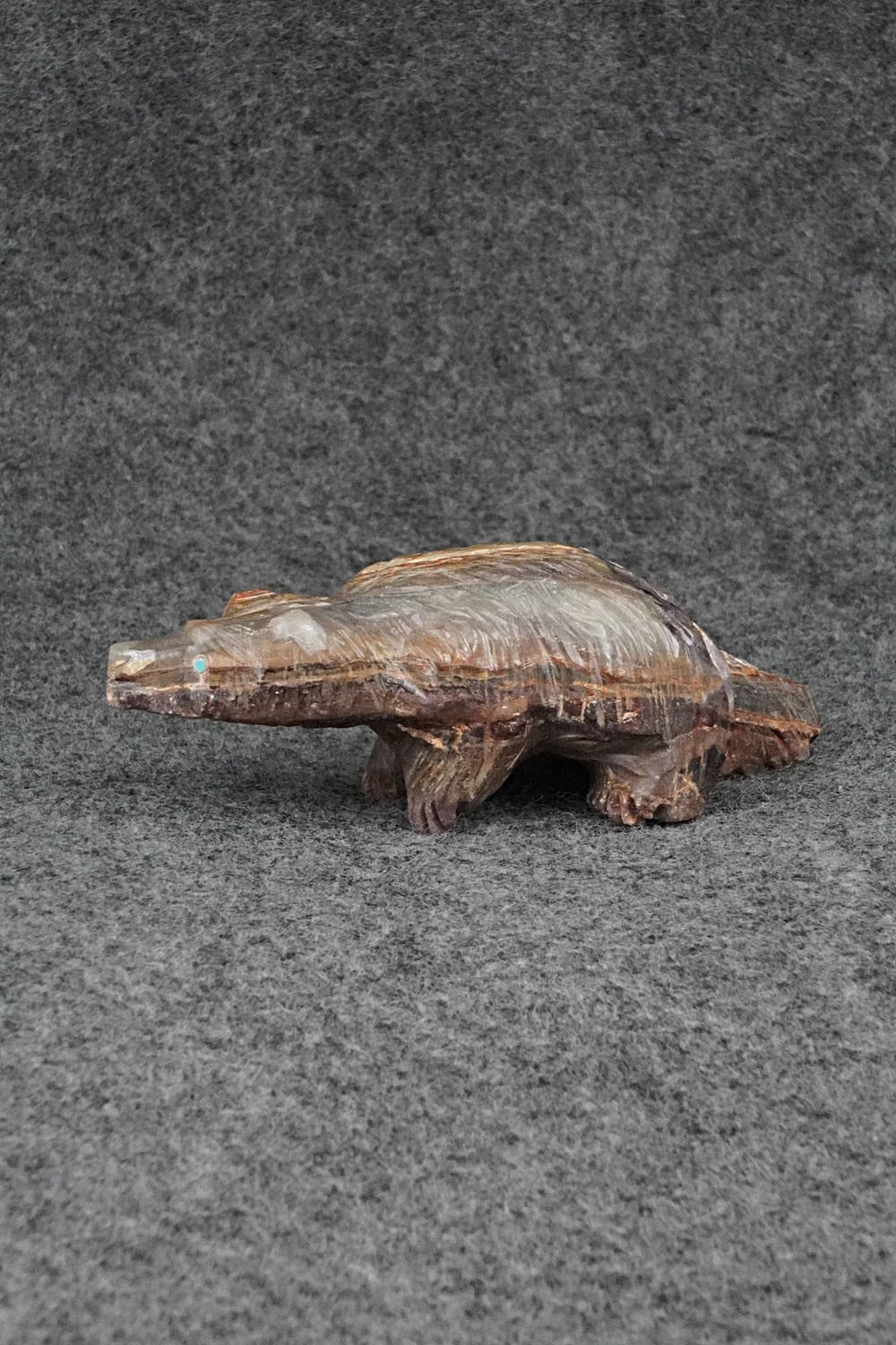 Badger Zuni Fetish Carving - Carl Etsate