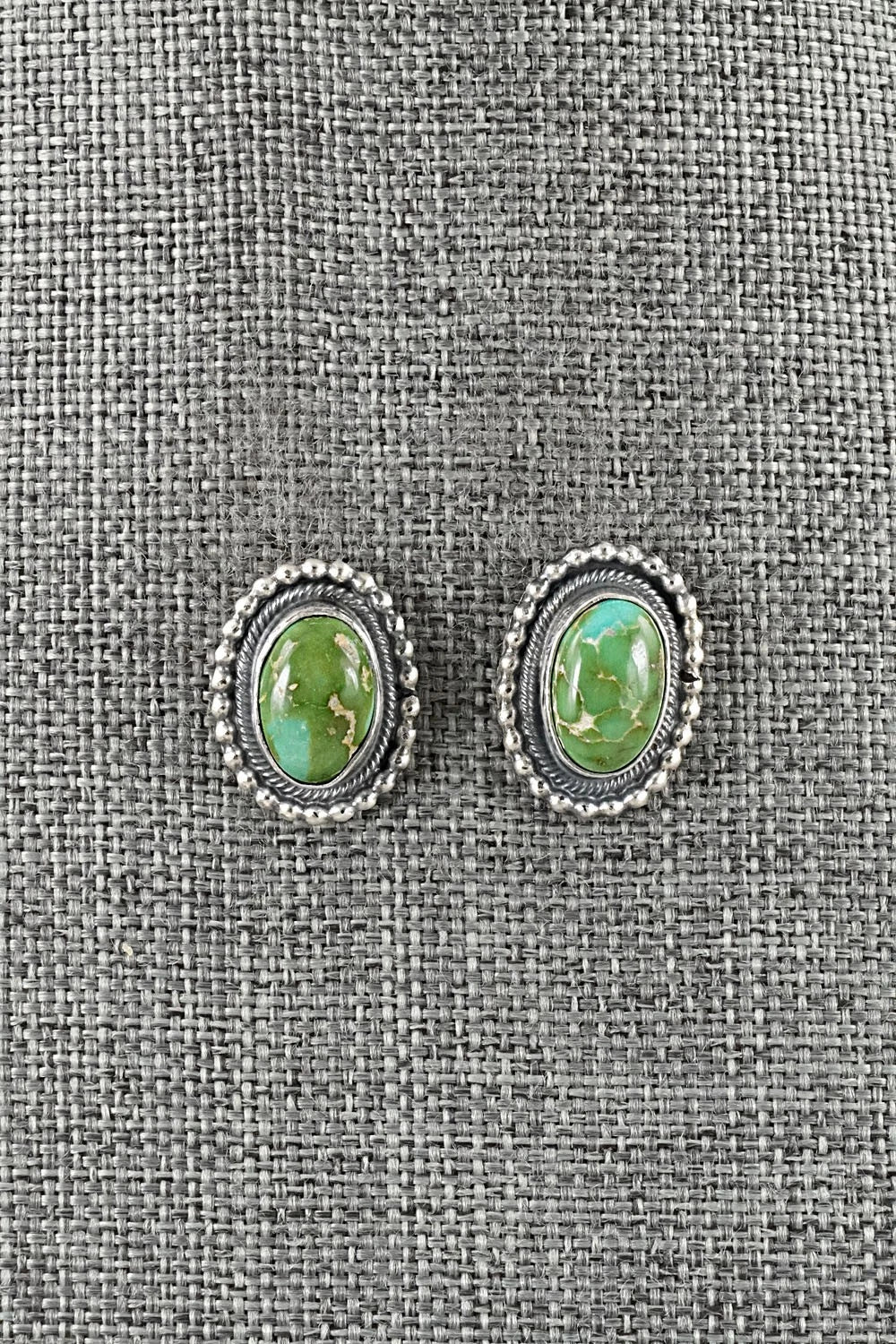 Turquoise & Sterling Silver Squash Blossom Set - Darrin Livingston