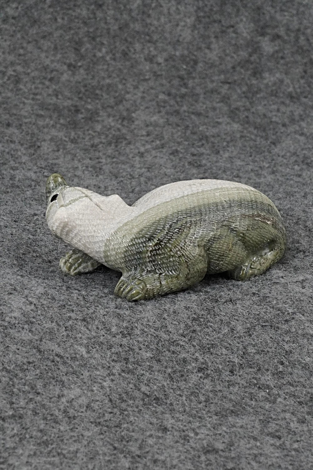 Badger Zuni Fetish Carving - Randy Lucio