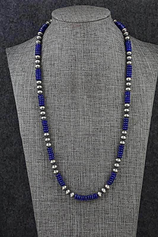 Lapis & Sterling Silver Necklace - Doreen Jake