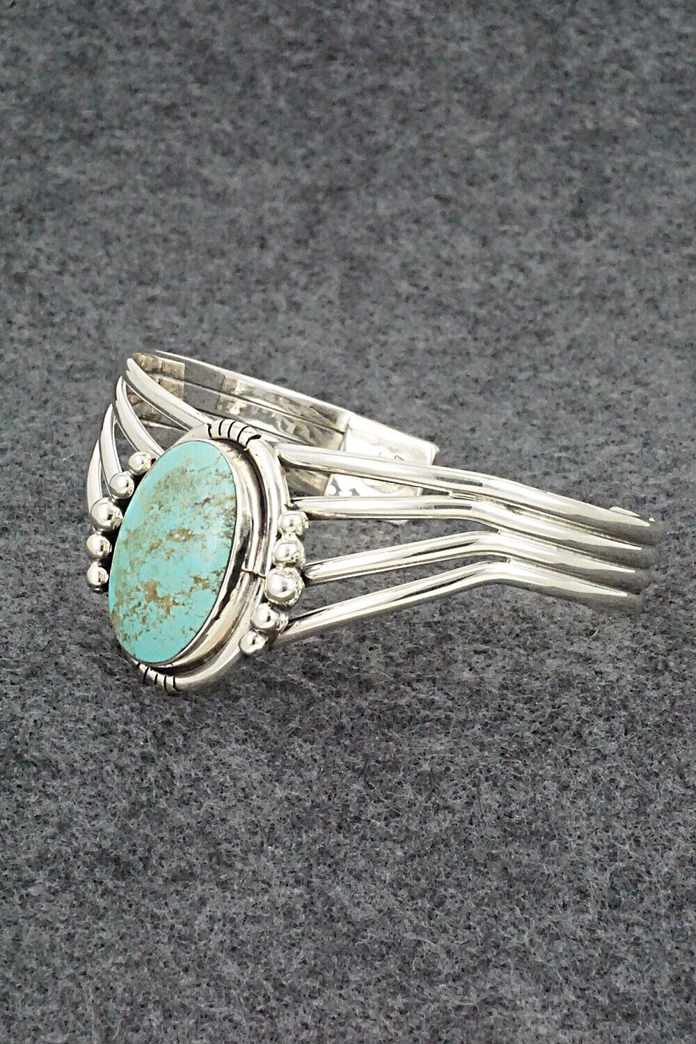 Turquoise & Sterling Silver Bracelet - Harold Becenti