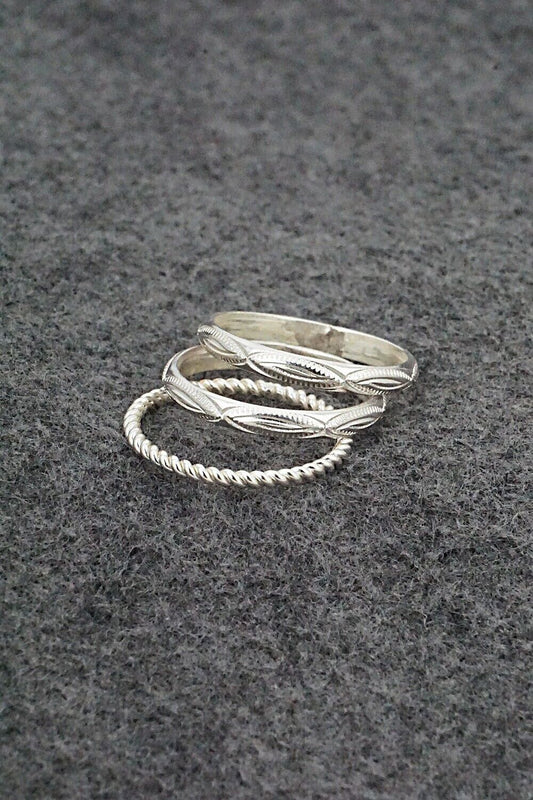 Sterling Silver Rings - Elaine Tahe - Size 10