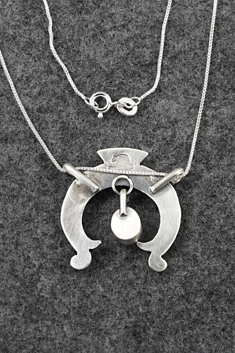 Turquoise & Sterling Silver Necklace - Gary Shorty