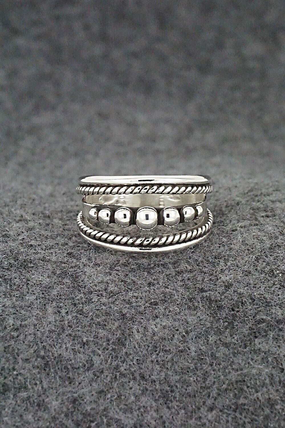 Sterling Silver Ring - Raymond Coriz - Size 9.5