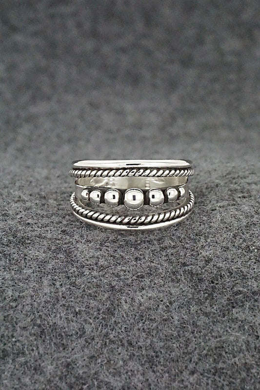 Sterling Silver Ring - Raymond Coriz - Size 9.5