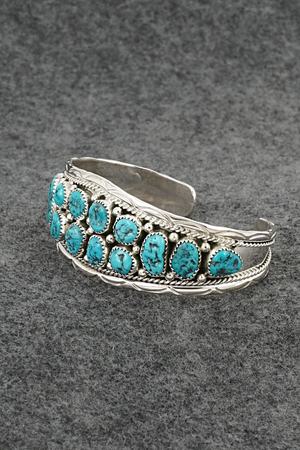 Turquoise & Sterling Silver Bracelet - Anita Whitegoat