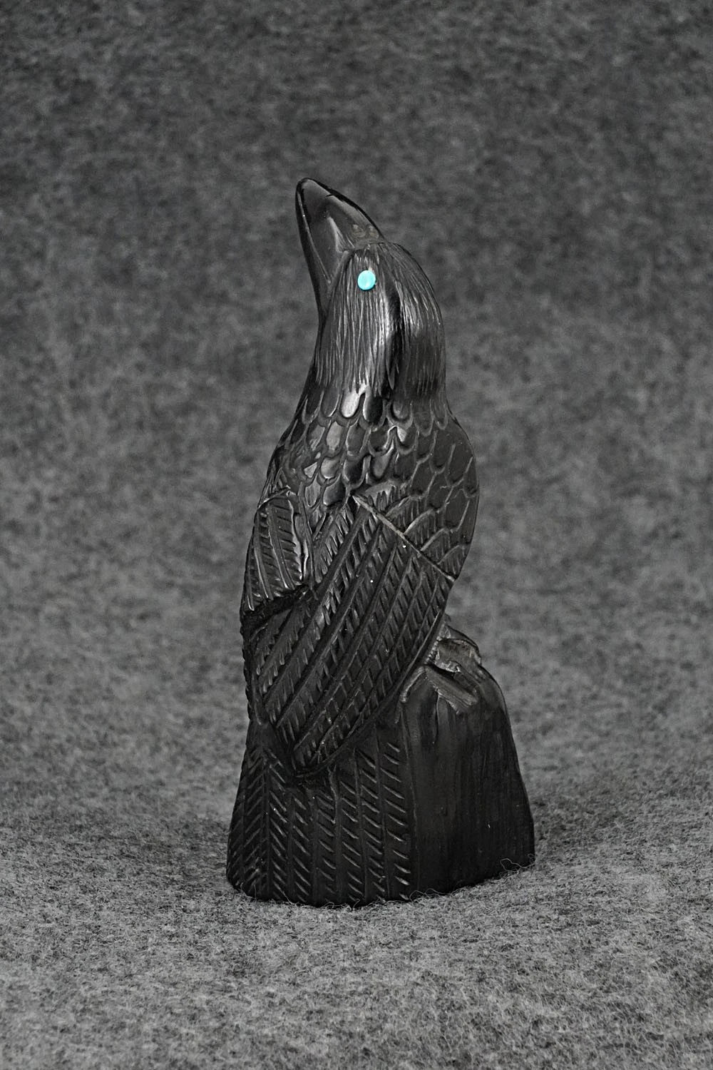 Crow Zuni Fetish Carving - Derrick Kaamasee