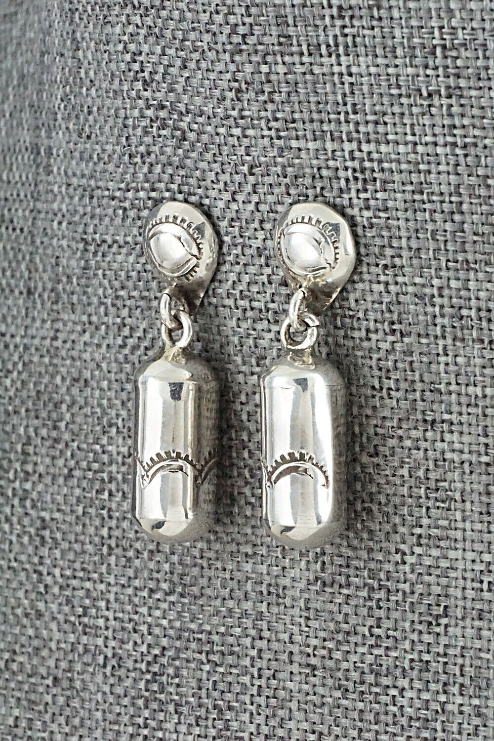 Sterling Silver Earrings - Kim Yazzie