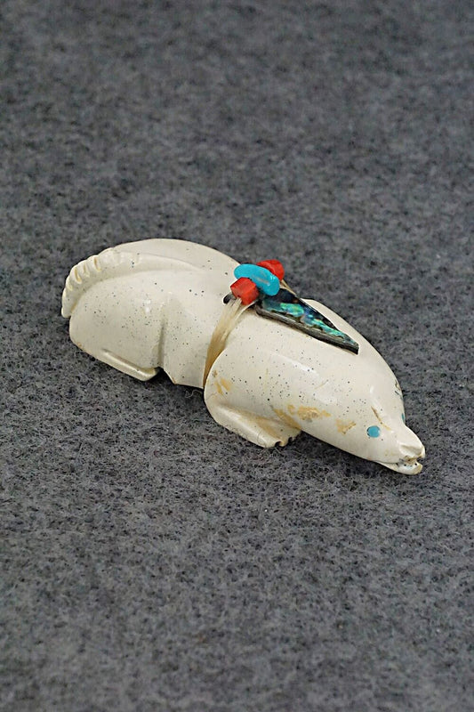 Mole Zuni Fetish Carving - Alex Tsethlikai