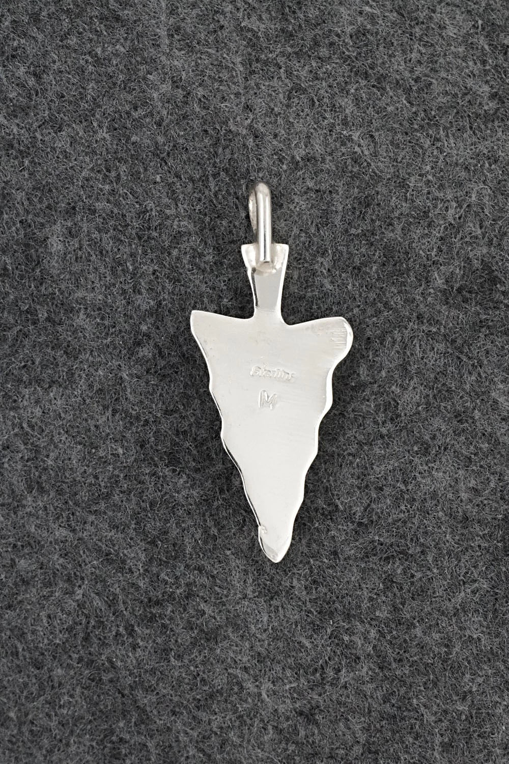 Turquoise & Sterling Silver Pendant - Joseph Martinez