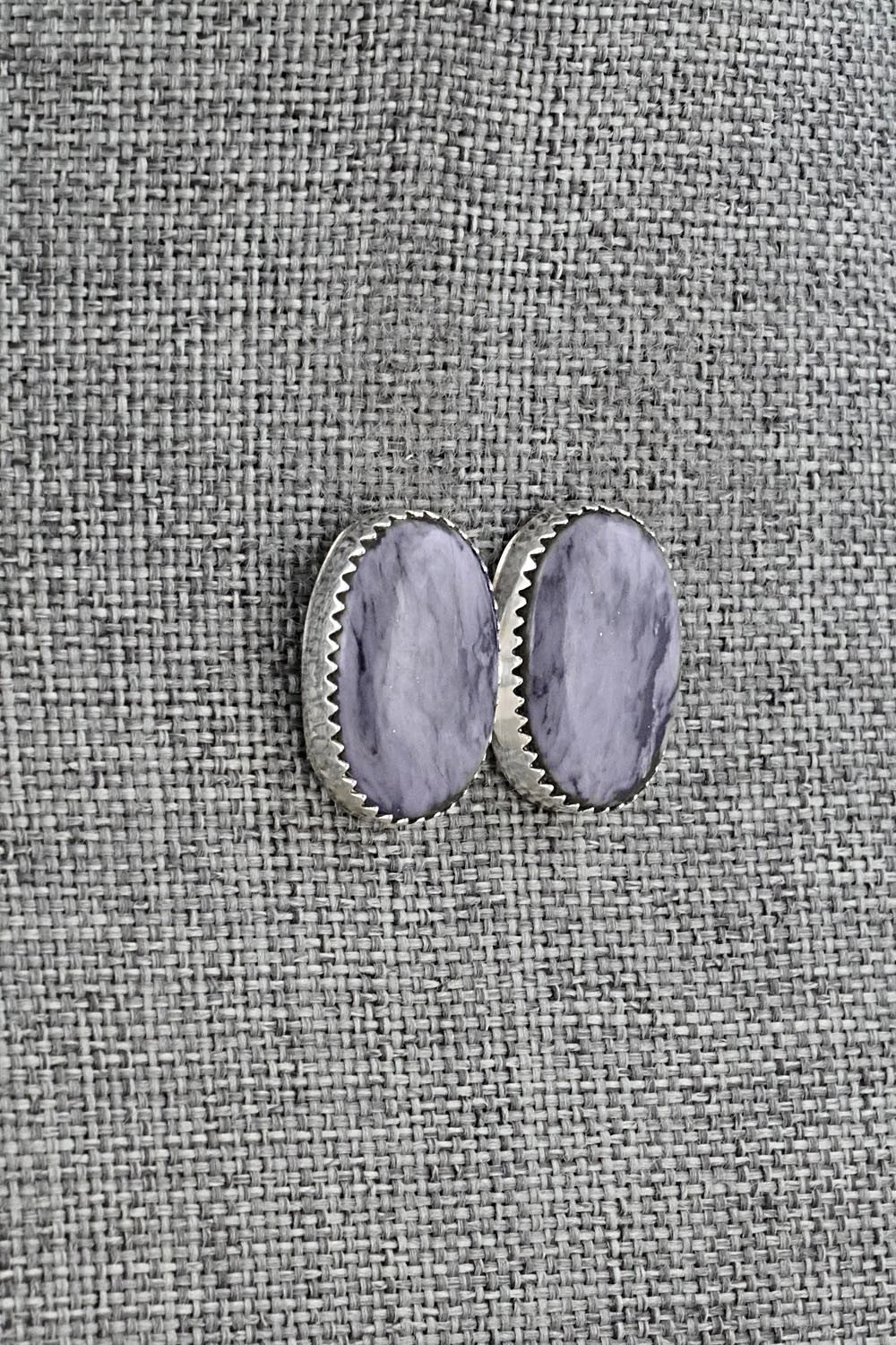 Morado & Sterling Silver Earrings - Murray Hannaweeka