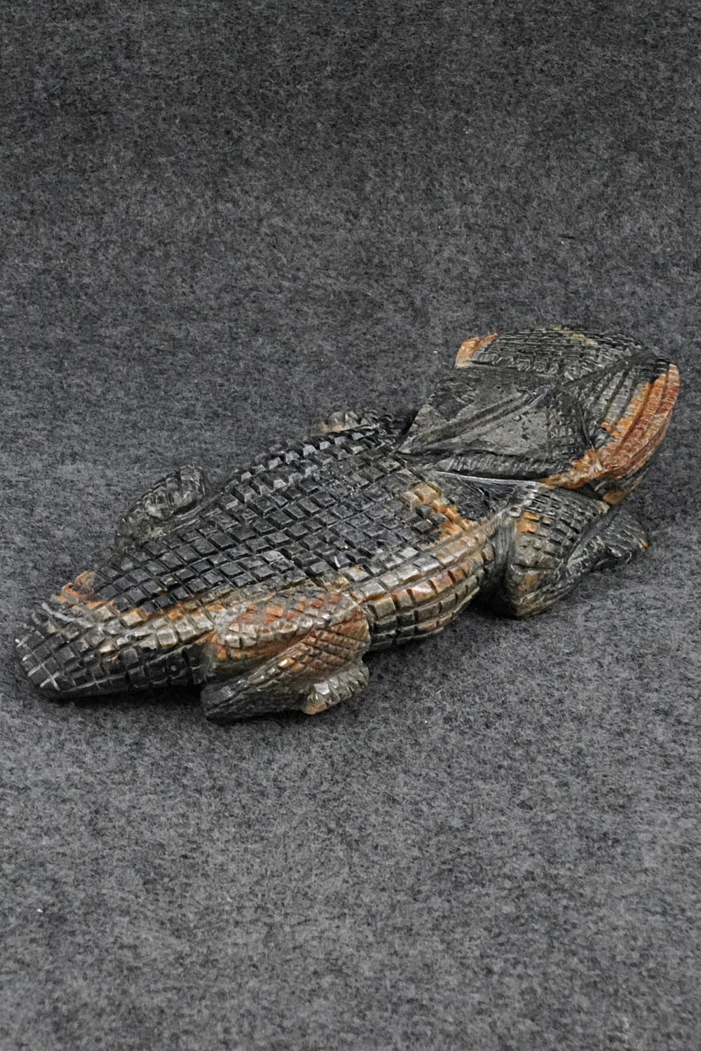 Horned Toad Zuni Fetish Carving - Tony Mackel