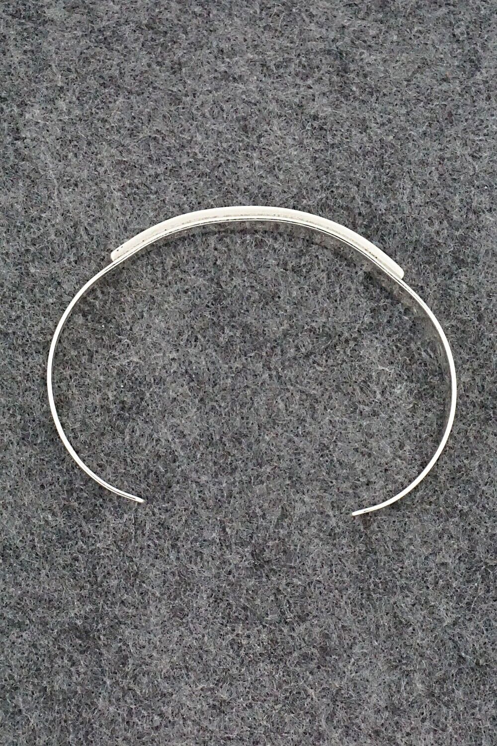 Multi-Stone & Sterling Silver Inlay Bracelet - Leander Othole