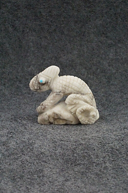 Iguana Zuni Fetish Carving - Cody Cheama