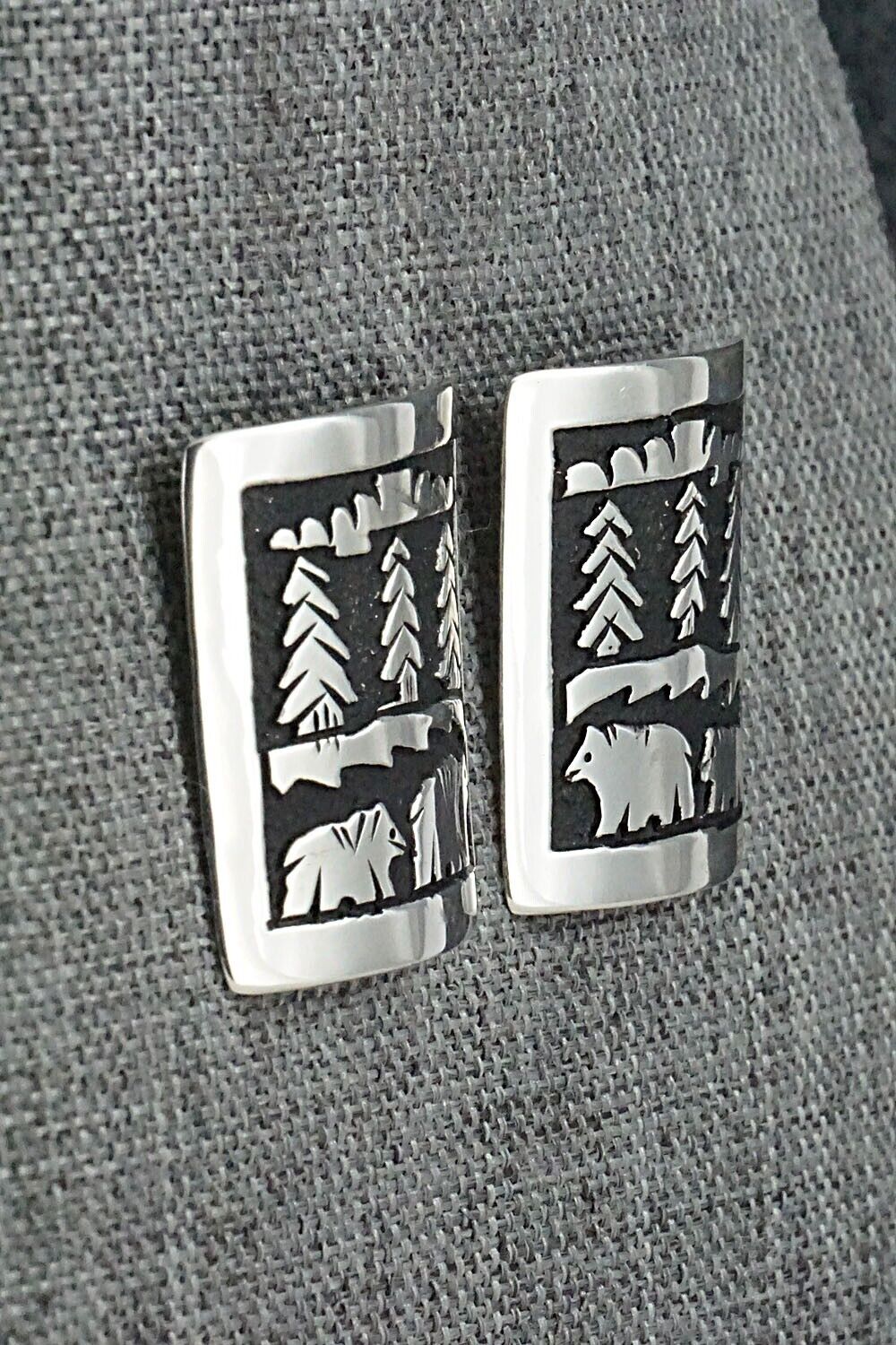 Sterling Silver Earrings - Thomas Singer
