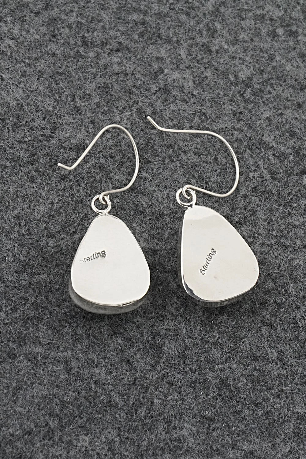 Turquoise & Sterling Silver Earrings - Rosemary Saunders