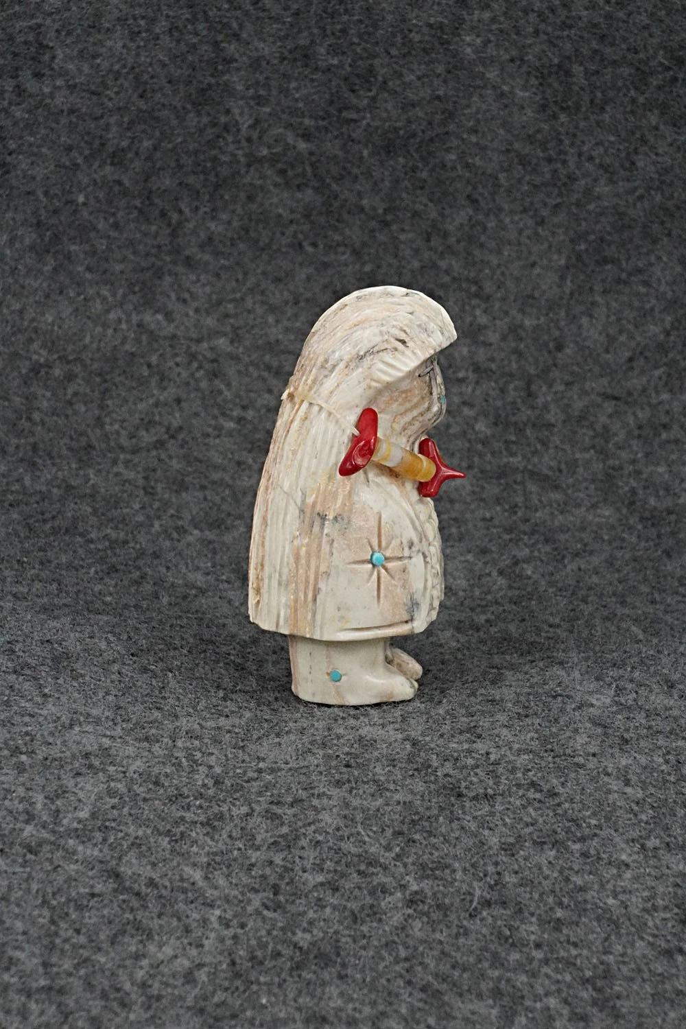 Corn Maiden Zuni Fetish Carving - Farlan & Paulette Quam