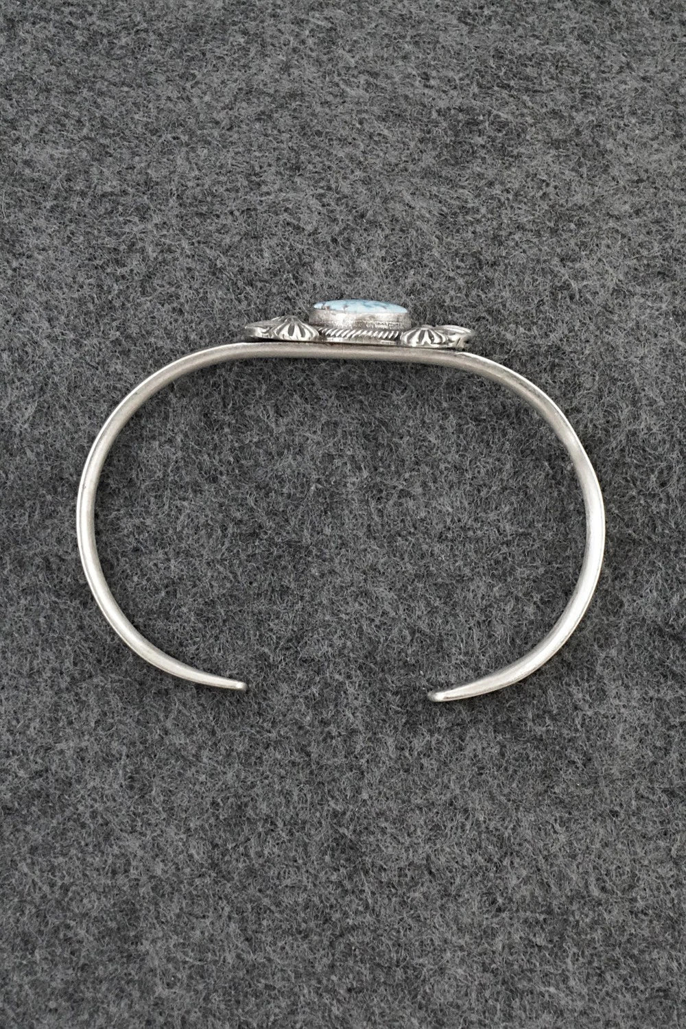Turquoise & Sterling Silver Bracelet - Genevieve Francisco