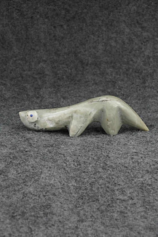 Lizard Zuni Fetish Carving - Benina Kallestewa