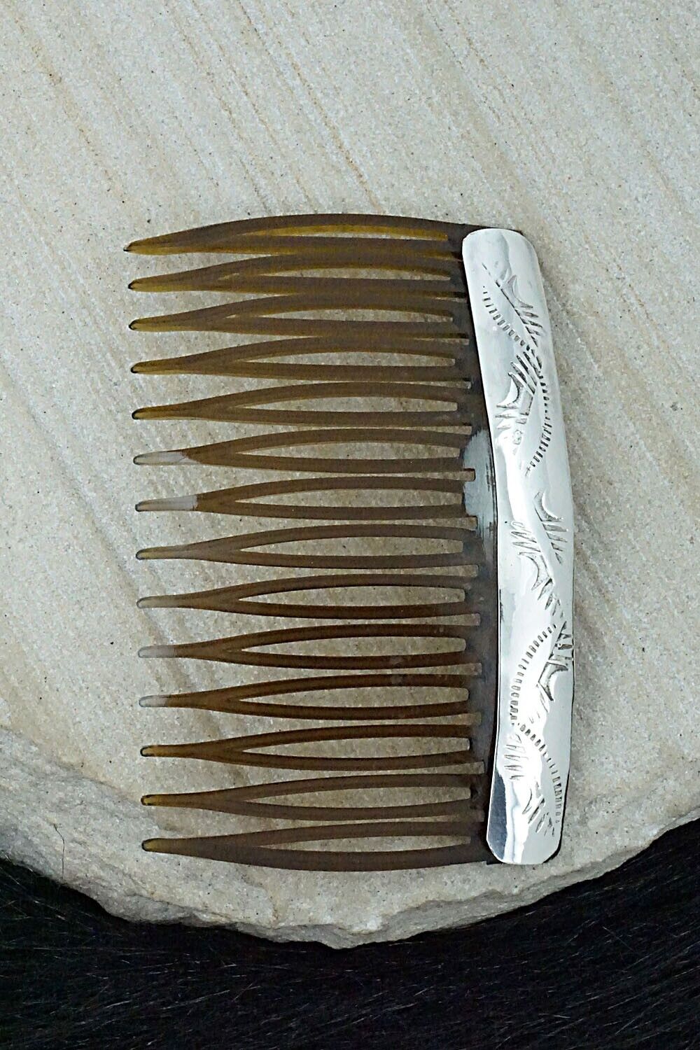Sterling Silver Hair Combs - Randall Dalgai