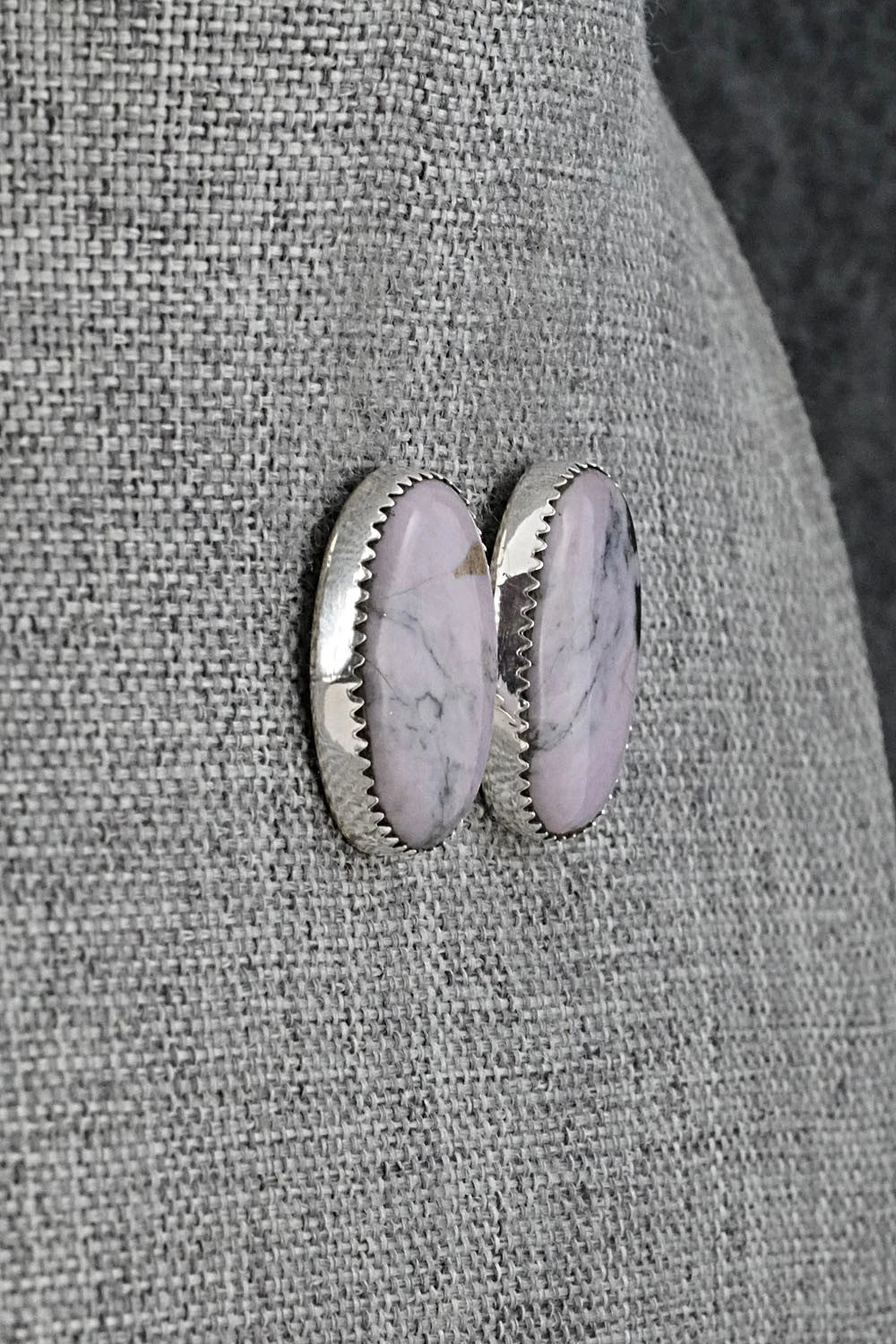 Morado & Sterling Silver Earrings - Murray Hannaweeka
