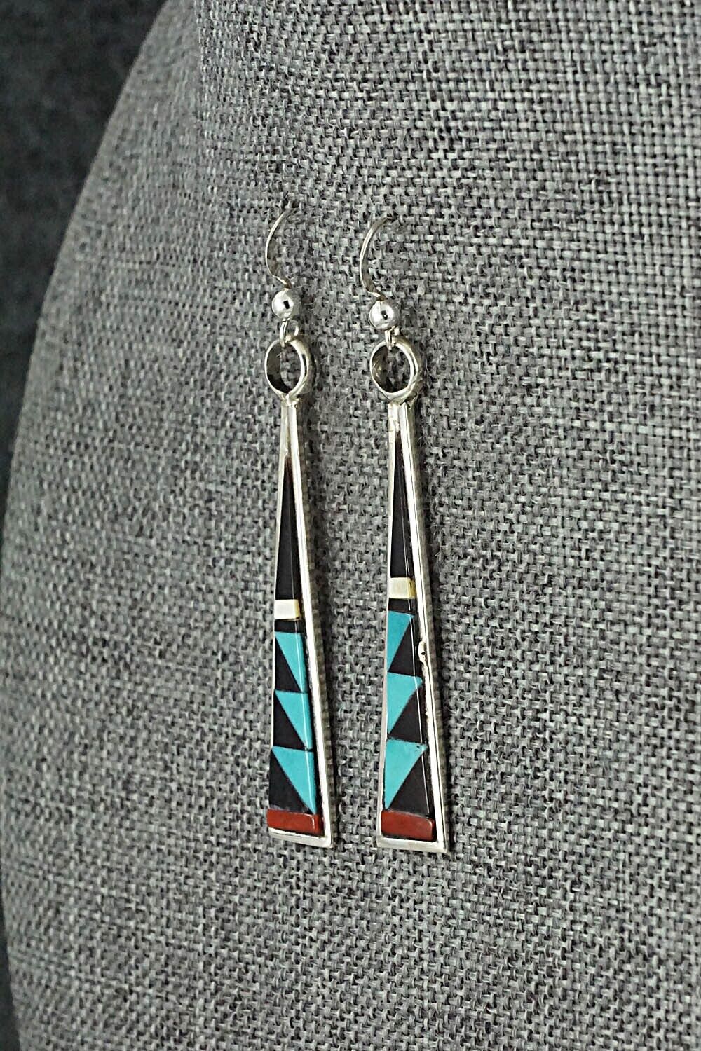 Multi-Stone & Sterling Silver Earrings - Tammie Qualo