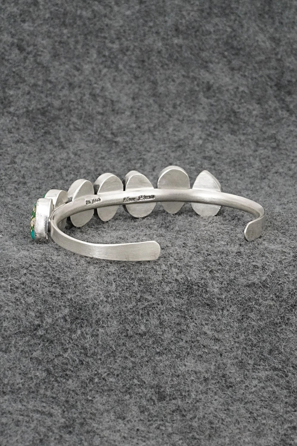 Turquoise & Sterling Silver Bracelet - Tom Lewis