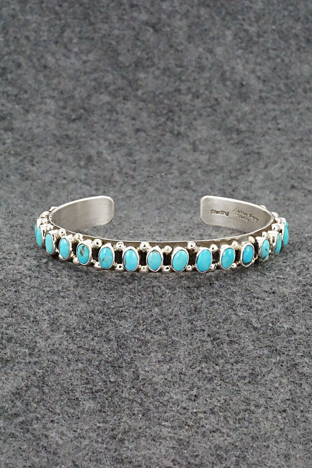 Turquoise & Sterling Silver Bracelet - Darlene Begay