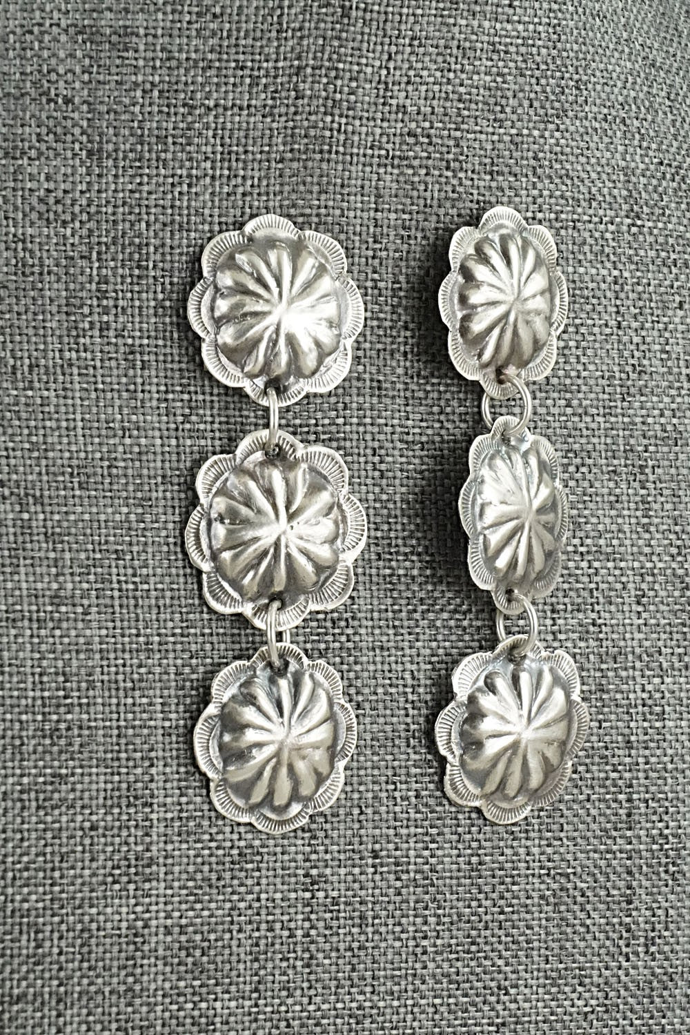 Sterling Silver Earrings - Joan Begay