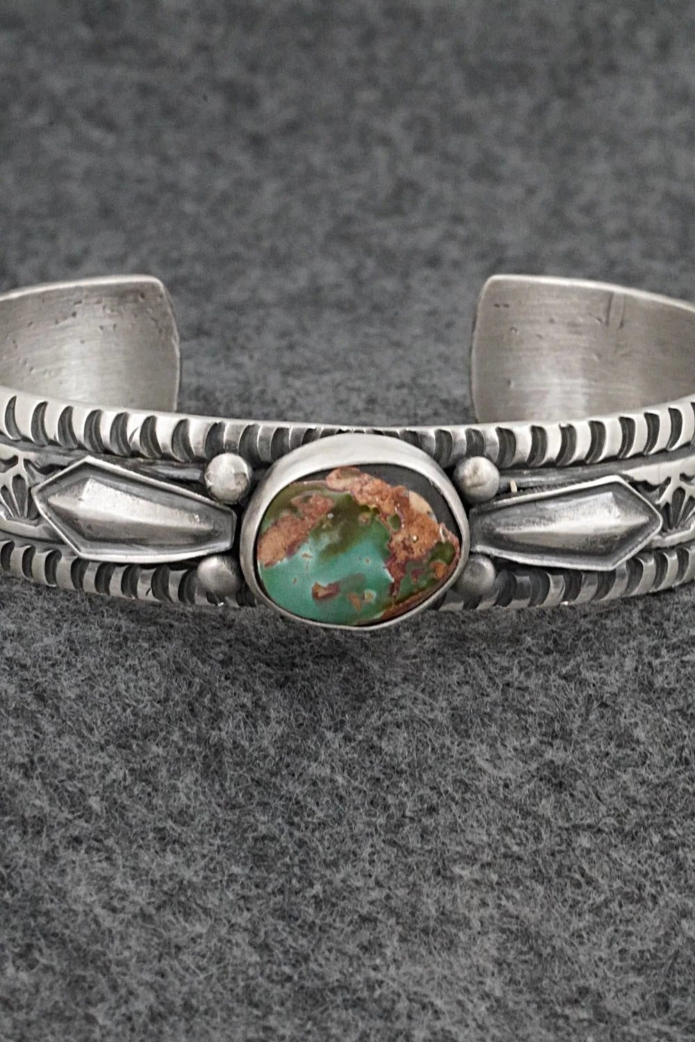 Turquoise & Sterling Silver Bracelet - Randy Boyd