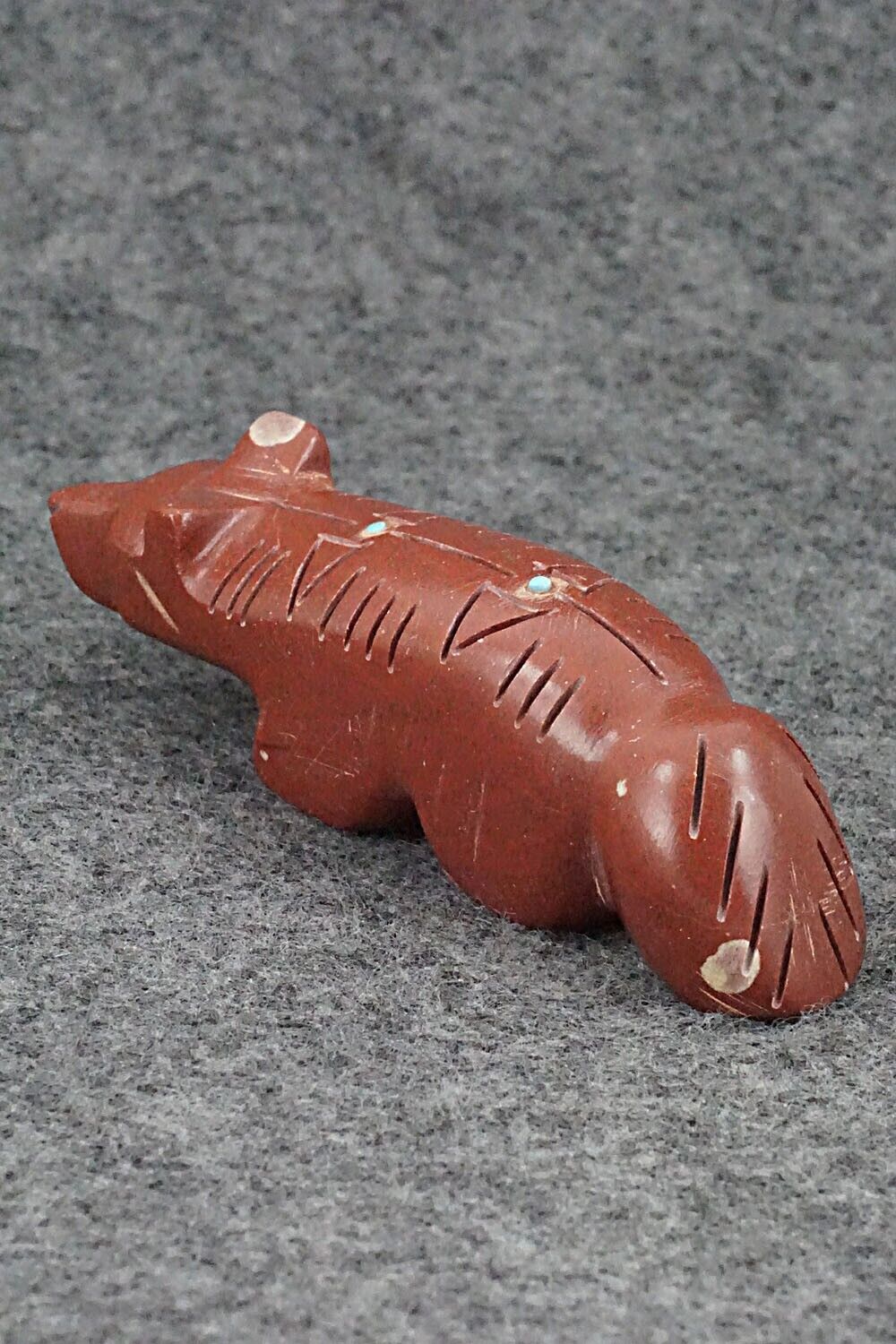 Fox Zuni Fetish Carving - Brandon Phillips