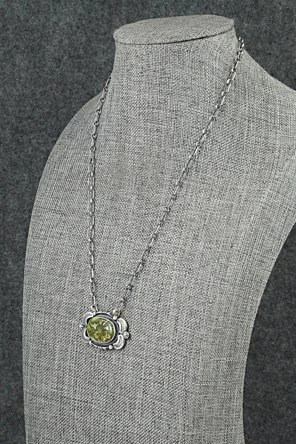 Turquoise & Sterling Silver Necklace - Daniel Benally