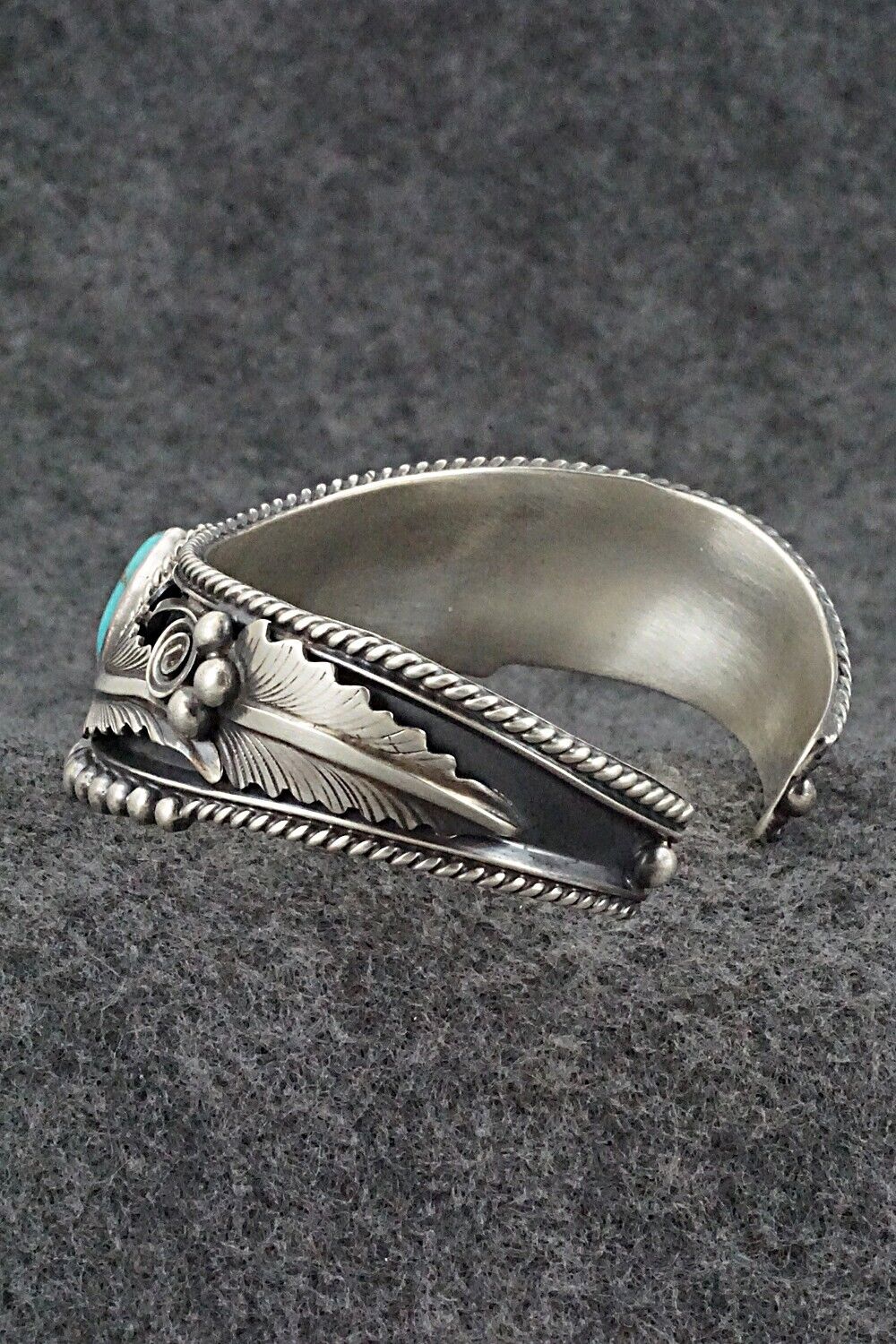 Turquoise & Sterling Silver Bracelet - Tom Lewis
