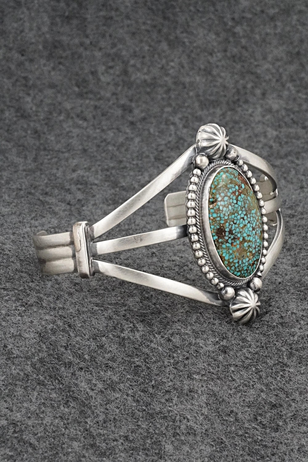 Turquoise & Sterling Silver Bracelet - Darrin Livingston