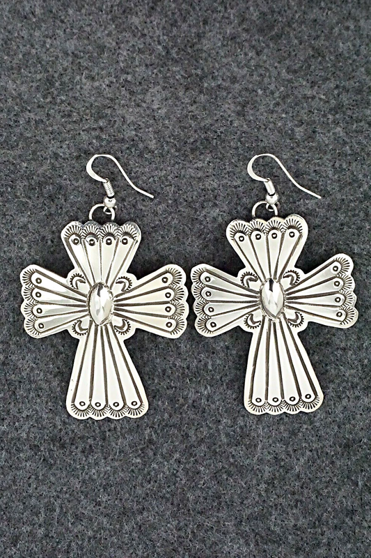 Sterling Silver Earrings - Arnold Blackgoat