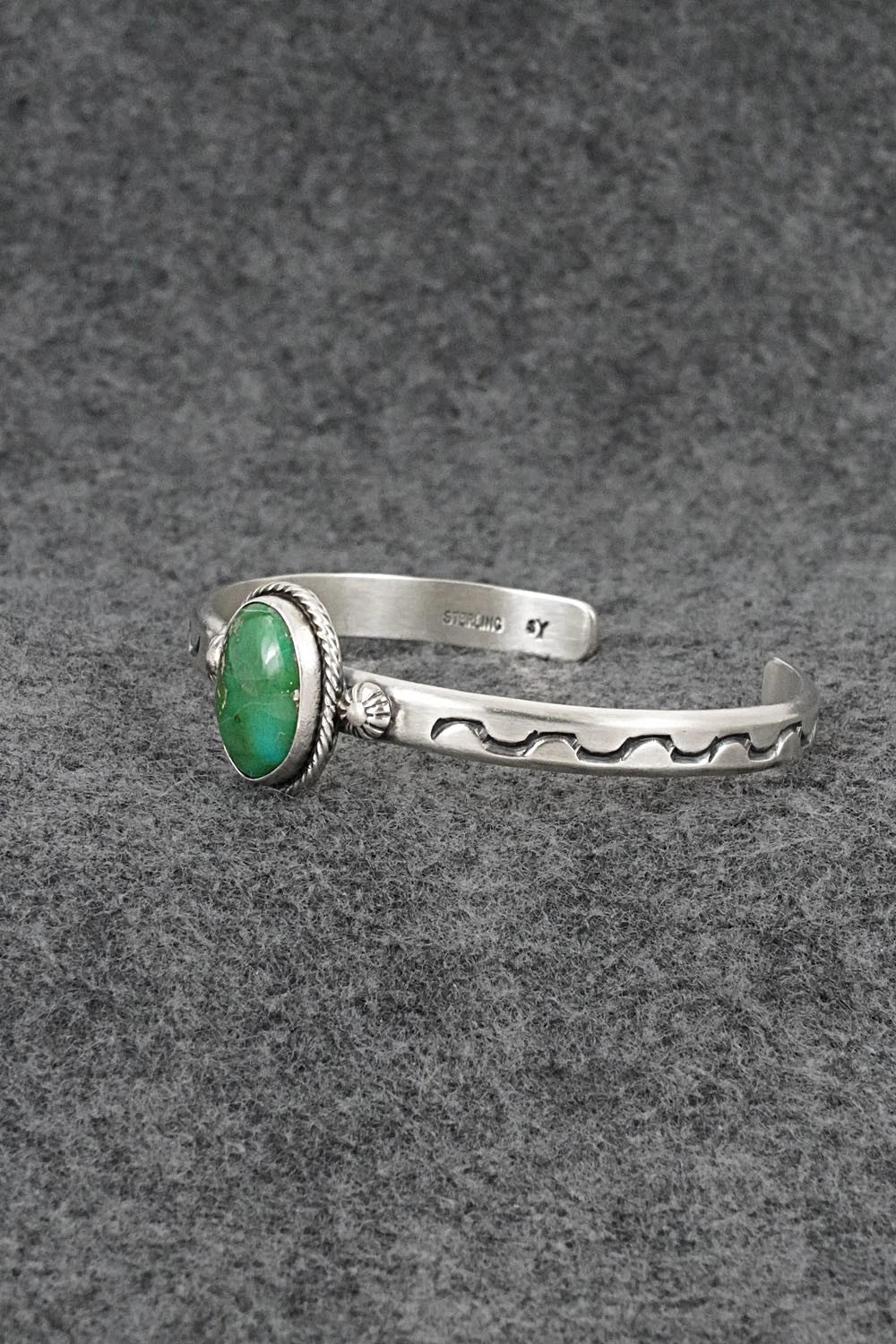Turquoise & Sterling Silver Bracelet - Samuel Yellowhair