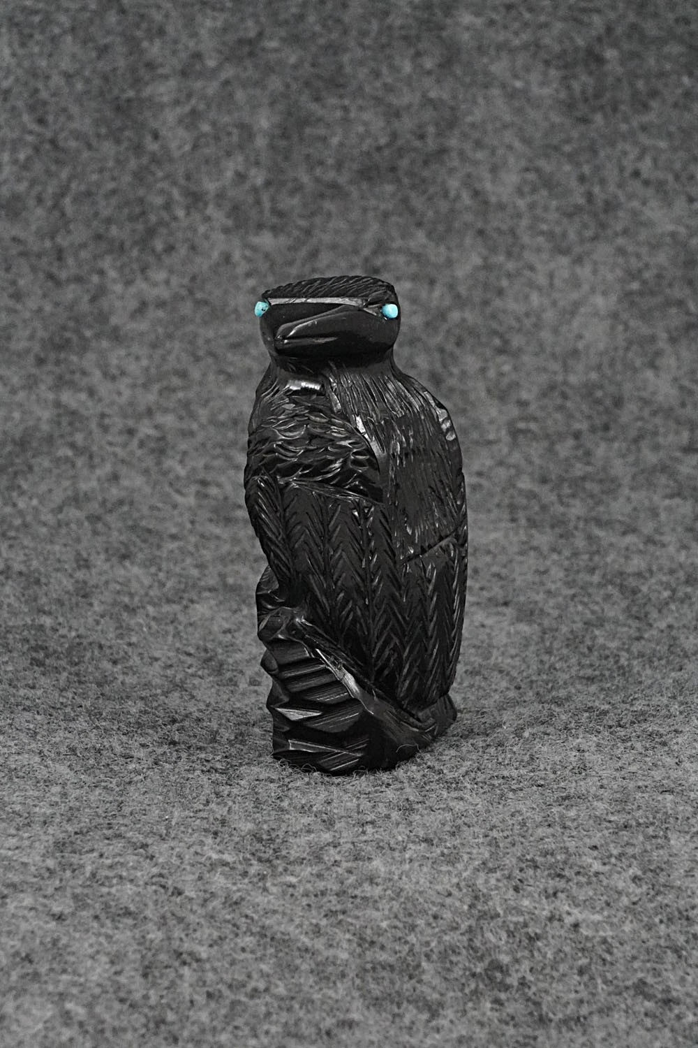 Crow Zuni Fetish Carving - Mike Tucson