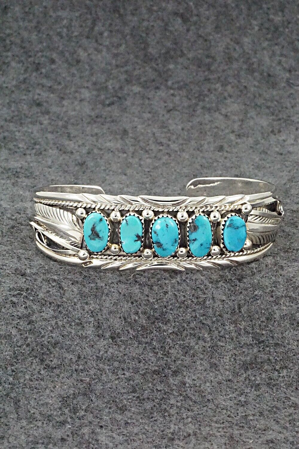 Turquoise & Sterling Silver Bracelet - Davey Morgan
