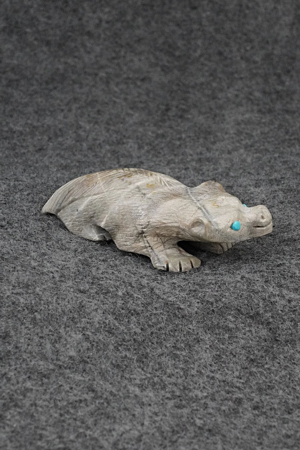 Badger Zuni Fetish Carving - Dane Malani