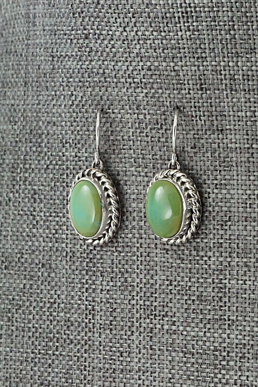 Turquoise & Sterling Silver Earrings - Jan Mariano