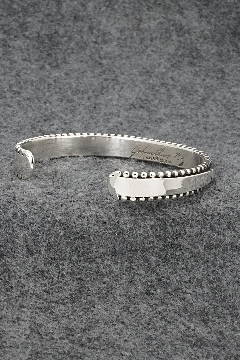 Sterling Silver Bracelet - Jonathan Nez