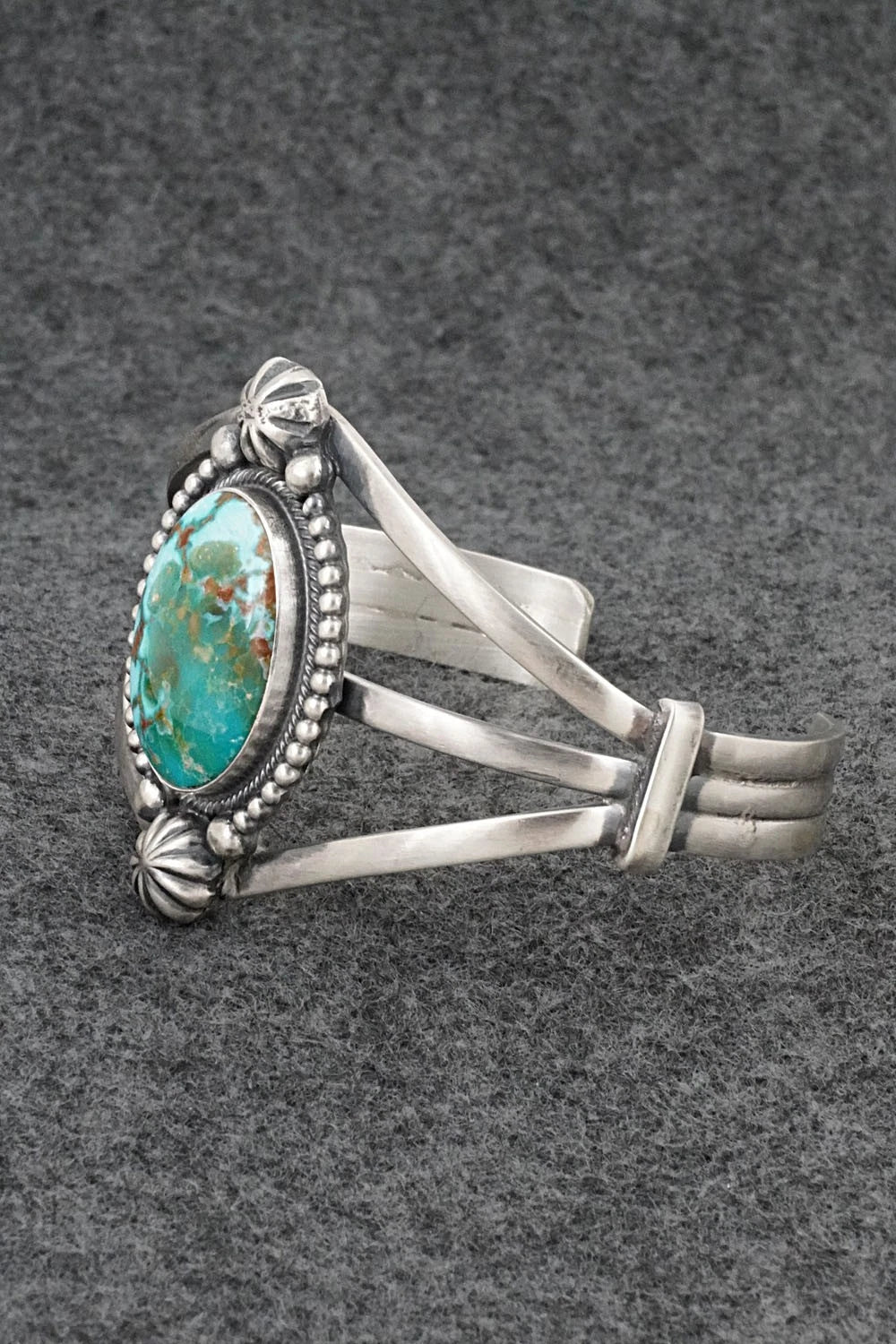 Turquoise & Sterling Silver Bracelet - Darrin Livingston