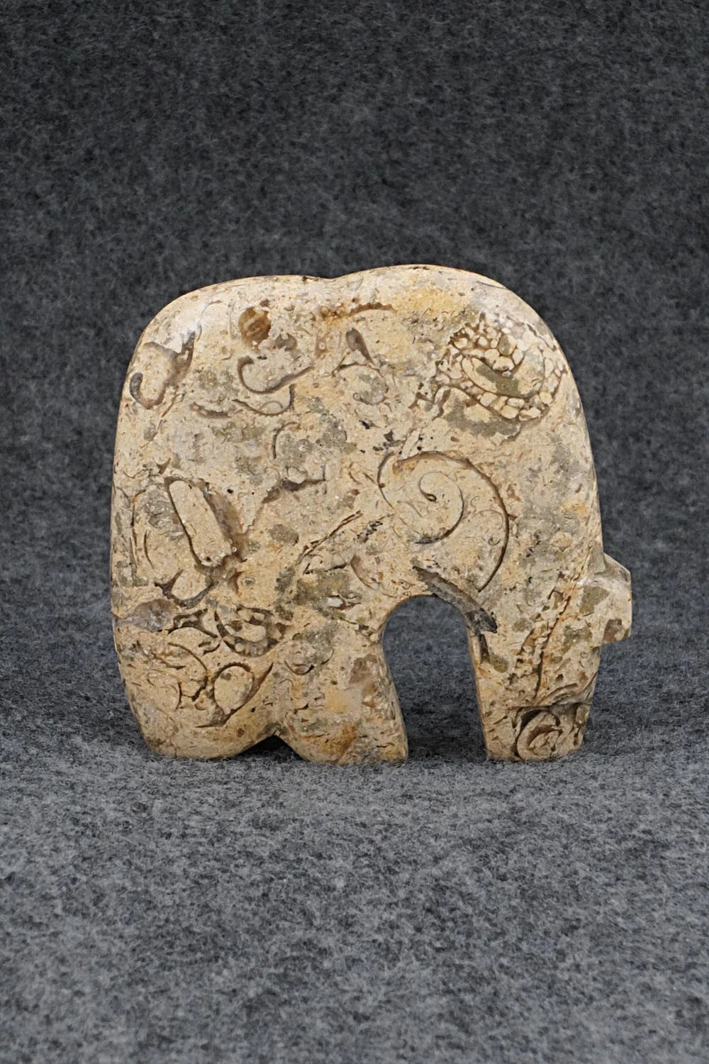 Bear Zuni Fetish Carving - Kenric Laiwakete